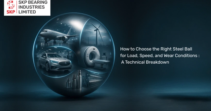 Steel Ball for Load Speed and Wear Conditions